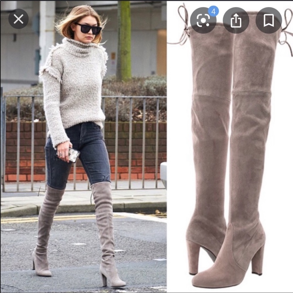 Stuart Weitzman highland boots